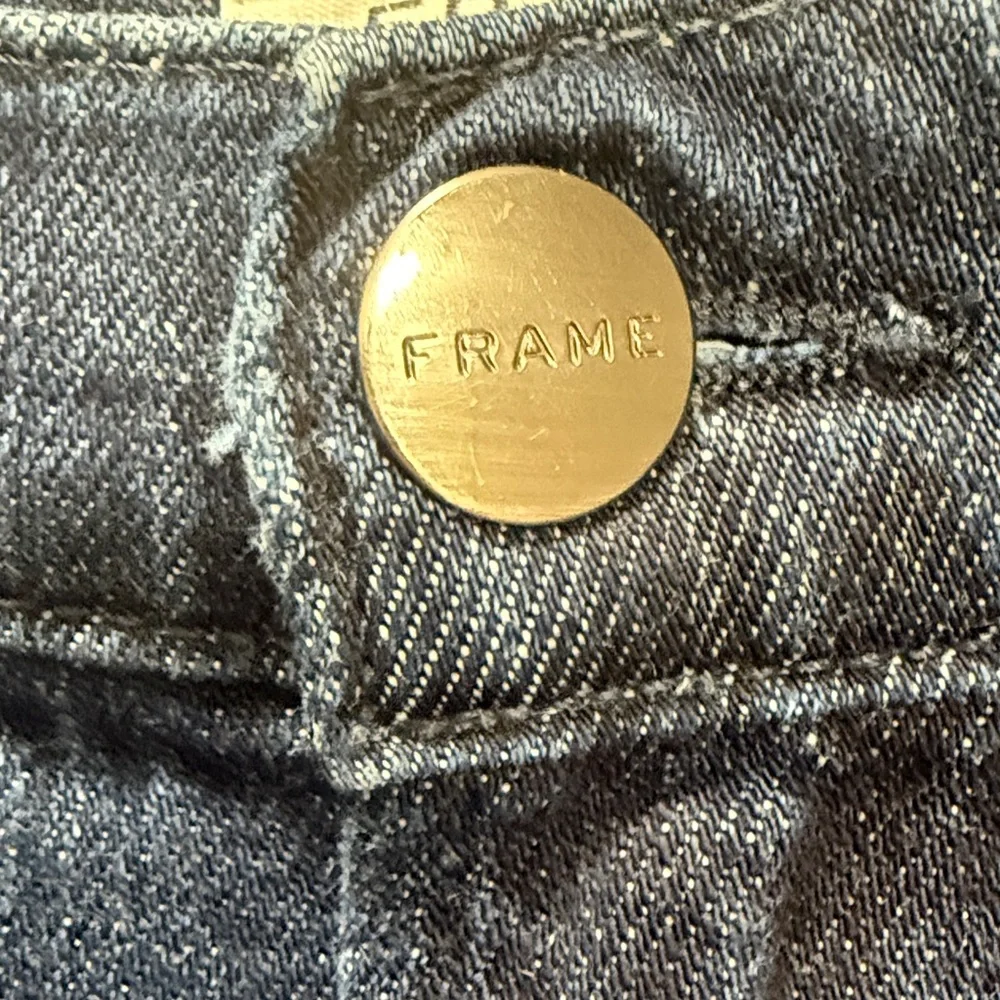 Frame L’ Homme Slim Men's Blue Jeans Balboa Bay Tonal med wash Straight SZ‎ 34”